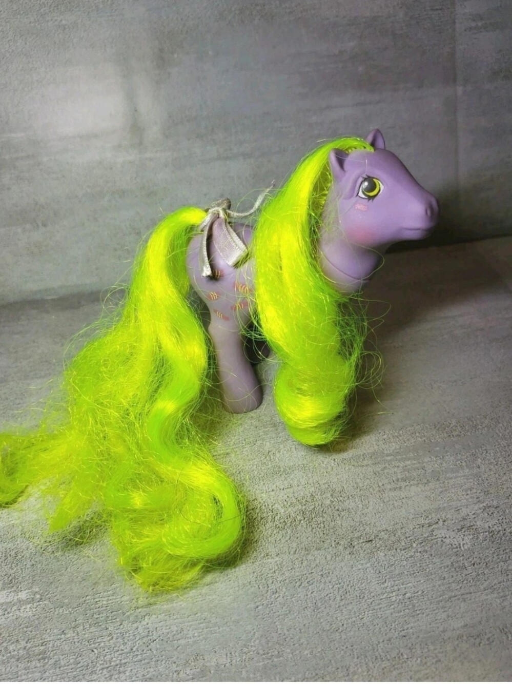 Vtg 1986 My Little Pony Yum Yum Flutter No Wings G1
